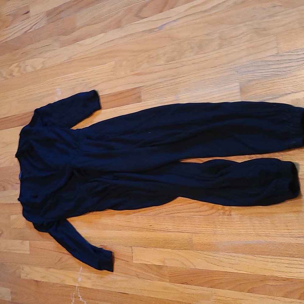 Beyond Yoga Elegant Black Romper